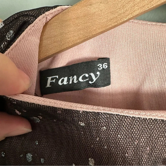 Fancy Women's Paint Splatter. Mid-Length Dress. EU Size 36/US 6 - Picture 6 of 10